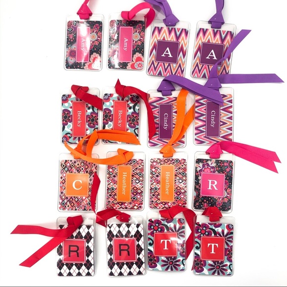 Other - 🌷Bright Color Trendy Luggage Tags